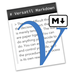 Versatil Markdown 2.0.50